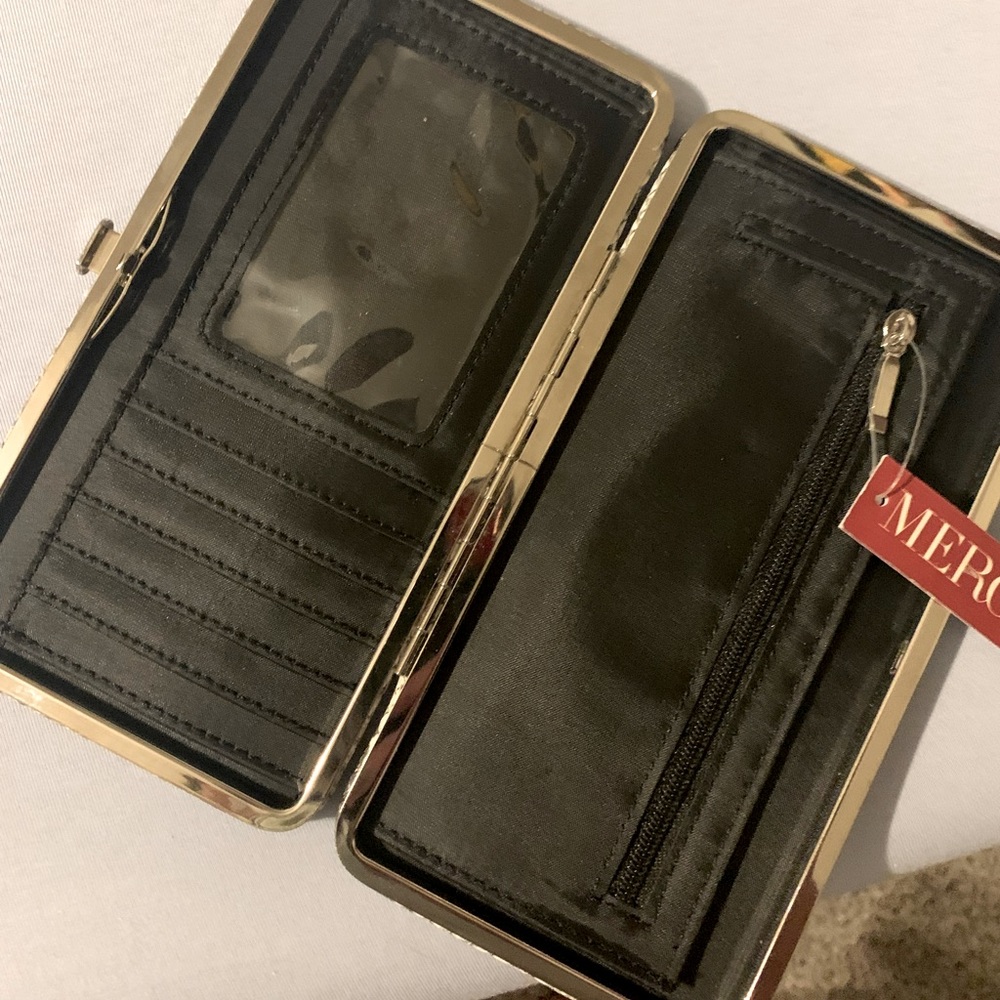 Wallet. Snake or Lizard skin print. Merona brand from Target. New with tags